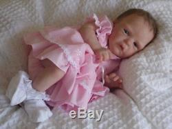 Seventh Heaven Reborn Baby Girl Doll Roux By Cassie Brace Limited Edition