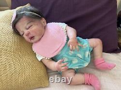Sheila Michael Cameron baby girl full body reborn doll-AUTHENTIC