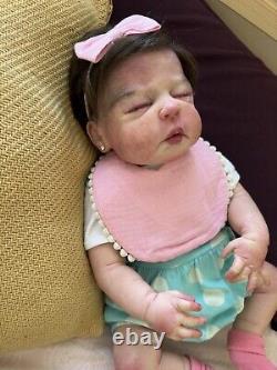Sheila Michael Cameron baby girl full body reborn doll-AUTHENTIC