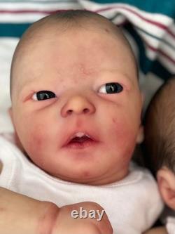 Shirley jones bountiful baby Darren awake and asleep reborn babies TWINS