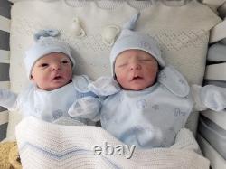 Shirley jones bountiful baby Darren awake and asleep reborn babies TWINS