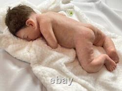 Silicone Baby Full body Girl Lifelike Doll Supersoft Ecoflex like Reborn COA