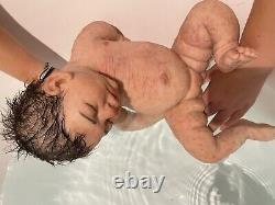 Silicone Baby Full body Girl Lifelike Doll Supersoft Ecoflex like Reborn COA