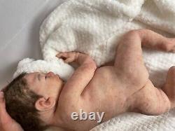 Silicone Baby Full body Girl Lifelike Doll Supersoft Ecoflex like Reborn COA