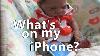 Silicone Baby What S On My Iphone Reborn Baby Doll Shows What S On Her Iphone Newborn Baby Doll