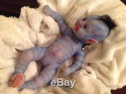 Silicone Reborn Baby Avatar Navi Doll