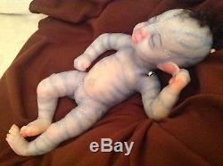 Silicone Reborn Baby Avatar Navi Doll