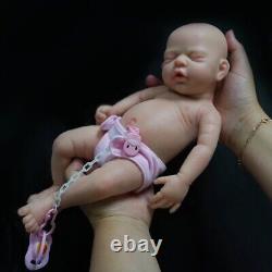 Silicone Reborn Doll 12 Inch Baby Girl Micro Preemie Full Body Soft Realistic