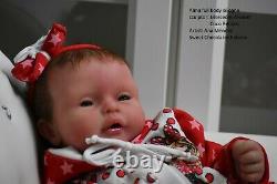 Silicone baby doll full body Alma reborn sweet chocolates layaway avaliable