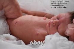 Silicone baby doll full body Valentina reborn sweet chocolates layaway aval