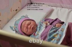 Silicone baby doll full body Valentina reborn sweet chocolates layaway aval