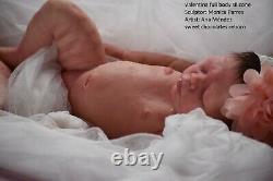 Silicone baby doll full body Valentina reborn sweet chocolates layaway aval