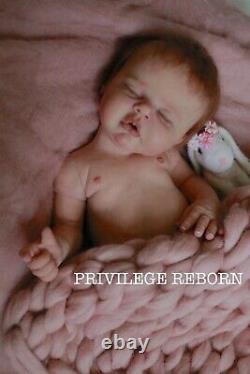 Silicone baby full body JHONNIE sculpt by Ina Volprich, Privilege Reborn, COA