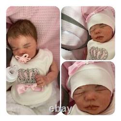 Silicone doll realborn ecoflex like reborn life felicity asleep coa READY 2SHIP