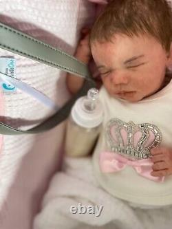 Silicone doll realborn ecoflex like reborn life felicity asleep coa READY 2SHIP