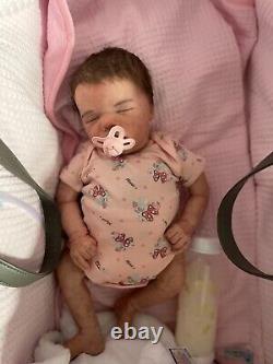 Silicone doll realborn ecoflex like reborn life felicity asleep coa READY 2SHIP