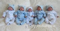 Sleeping Reborn Baby BOY dolls. #RebornBabyART UK