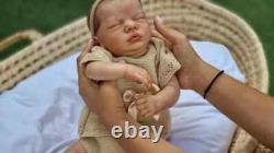 Sleeping Reborn Baby Doll Exquisitely Painted and Soft to the Touch