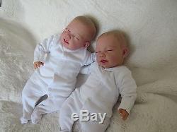 Sleeping Reborn Baby Doll gender neutral unisex by #RebornBabyDollArtUK