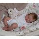 Sleeping Reborn Baby Dolls 18inch Preemie Lifelike 3d Vinyl With Veins Art Doll