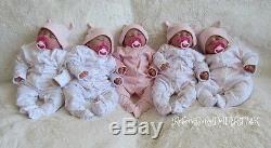 Sleeping Reborn Baby GIRL dolls. #RebornBabyDollART UK