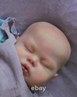 Sleeping Reborn Toddler 24In Cuddly Baby Doll, Soft Cloth Body, Vinyl Hands Legs