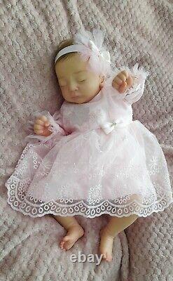 Sleeping Reborn baby girl 18 new