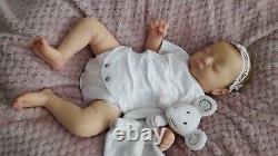 Sleeping Reborn baby girl 18 new