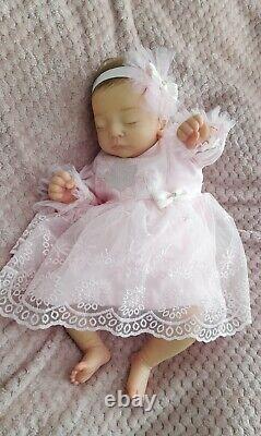 Sleeping Reborn baby girl 18 new