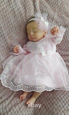 Sleeping Reborn baby girl 18 new