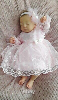 Sleeping Reborn baby girl 18 new