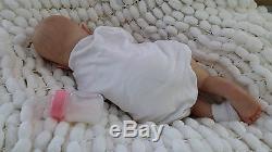 Soft Silicone Vinyl Sunbeambabies, Marissa Mae, Precious Violet Reborn Baby Girl