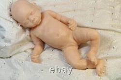 Soft silicone full body baby girl doll Cate 6 unpainted
