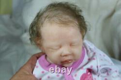 Soft silicone full body baby girl doll Silvia #3 Eco Flex 00-30+00-10