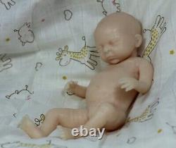 Soft silicone full body baby girl doll unpainted
