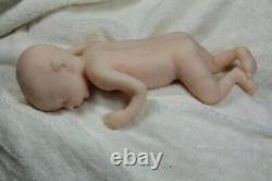 Soft silicone full body baby girl doll unpainted