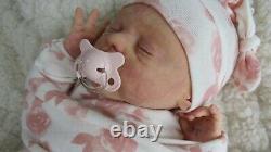 Solid Ecoflex Silicone full body Reborn Baby doll'Molly' from Tiggi Sculpt