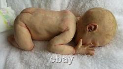 Solid Ecoflex Silicone full body Reborn Baby doll'Molly' from Tiggi Sculpt