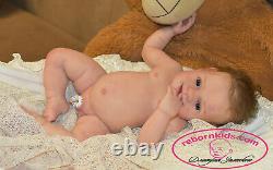 Solid Silicone All Body Newborn Reborn Baby Boy Reborn Doll Drink & Wets Diaper