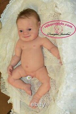 Solid Silicone All Body Newborn Reborn Baby Boy Reborn Doll Drink & Wets Diaper