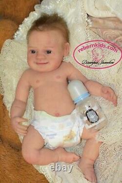 Solid Silicone All Body Newborn Reborn Baby Boy Reborn Doll Drink & Wets Diaper