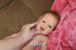 Solid Silicone All Body Newborn Reborn Baby Girl Reborn Doll Drink & wets diaper