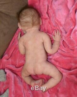 Solid Silicone All Body Newborn Reborn Baby Girl Reborn Doll Drink & wets diaper