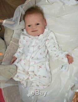 Solid Silicone All Body Newborn Reborn Baby Girl Reborn Doll Drink & wets diaper