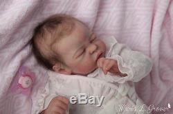 Solid Silicone Baby Girl QUINLYNN Laura Lee Eagles LE 7/30 reborn art doll