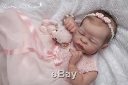 Solid Silicone Baby Girl QUINLYNN Laura Lee Eagles LE 7/30 reborn art doll
