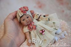 Solid Silicone Full Body Min-Lee Prototype #2 Mini 8 Baby Girl reborn art doll