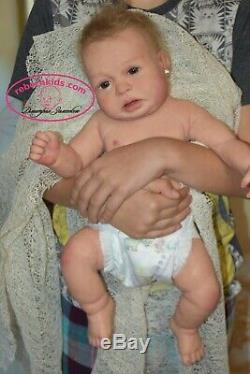 Solid silicone all body baby girl Helena reborn doll Drink wets diaper limited