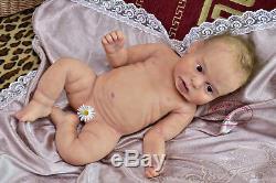 Solid silicone baby toddler girl (reborn doll) all body Drink & pee Newborn cast