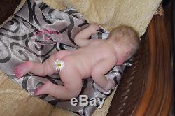 Solid silicone baby toddler girl (reborn doll) all body Drink & pee Newborn cast
